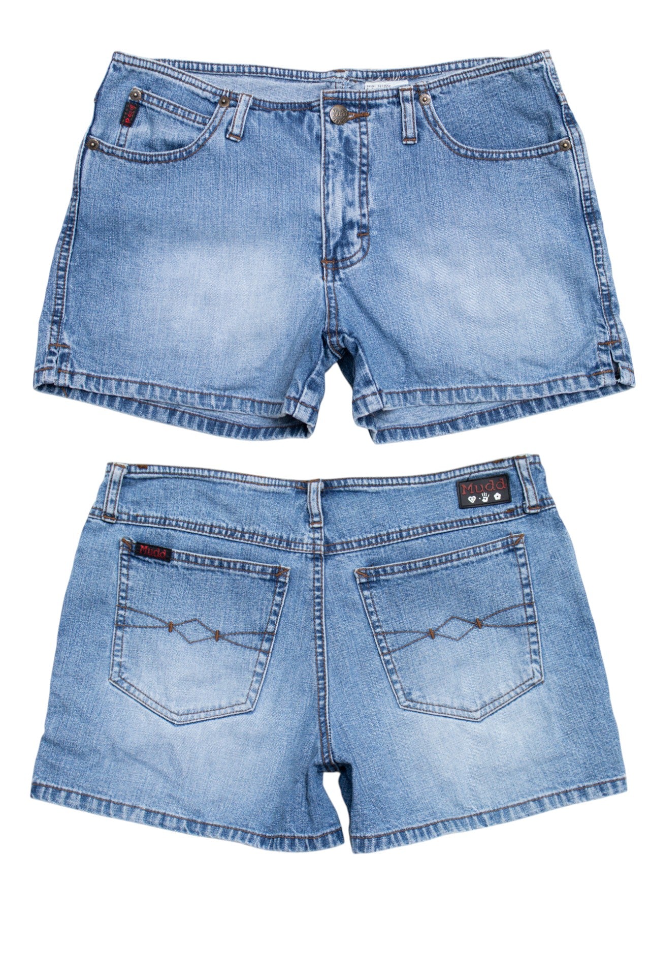 #139 Mudd Booty Short Blue | c. 210 | Size 8