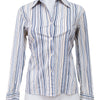 #103 Fred David Stretch Shirt White | c. 198 | Size 8