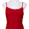#014 Charlotte Russe Cami Top Red | c. 199 | Size 6/8