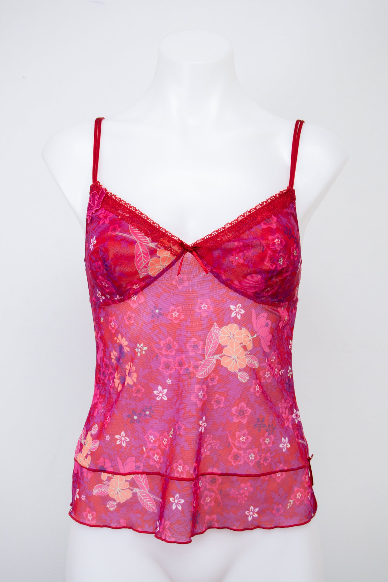 #014 Eiam Cami Top Red | c. 200 | Size 8