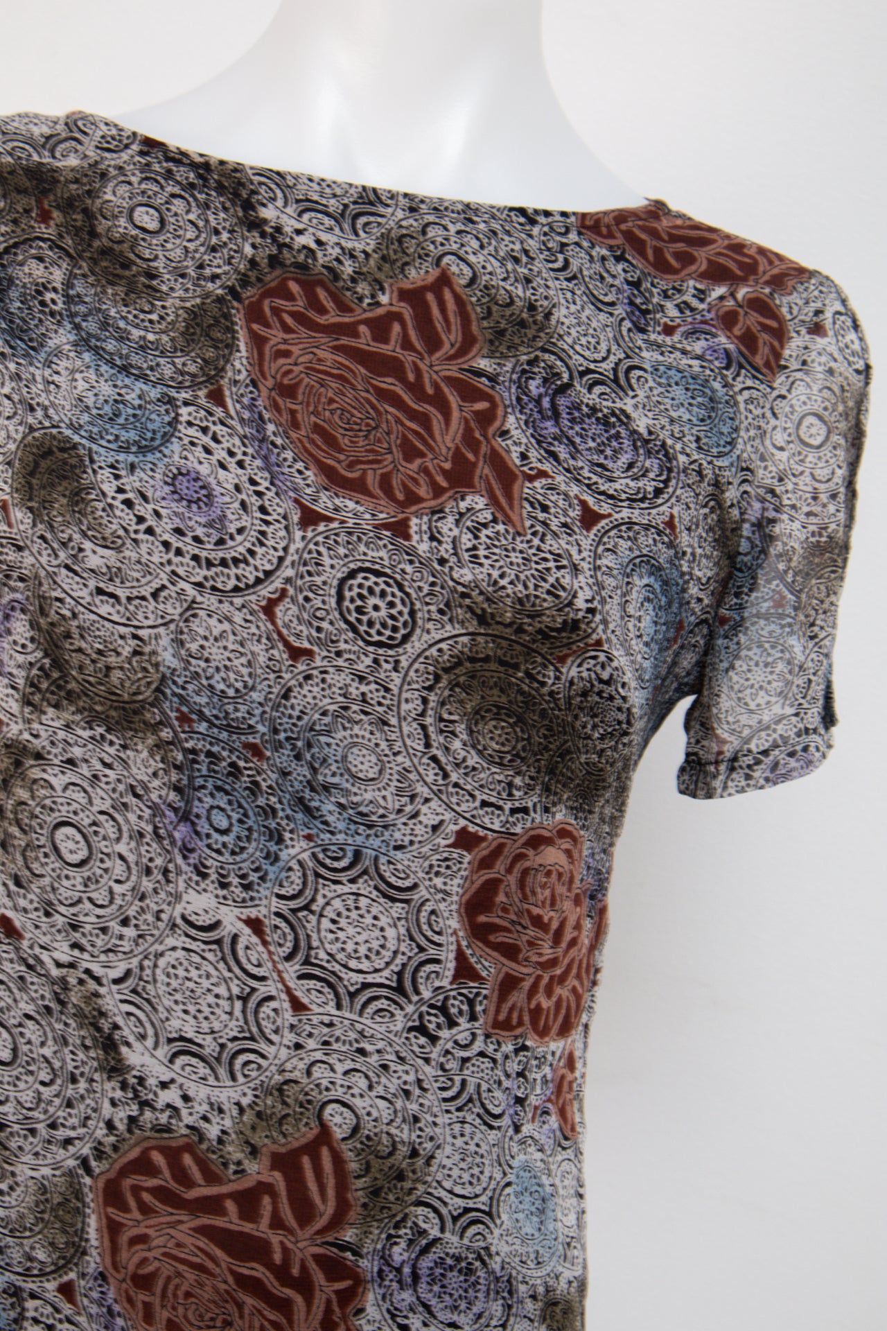 #099 Donna Gray T-shirt Brown | c. | Size 8