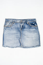 #185 Maurice's Mini Skirt Blue | c. 199 | Size 8
