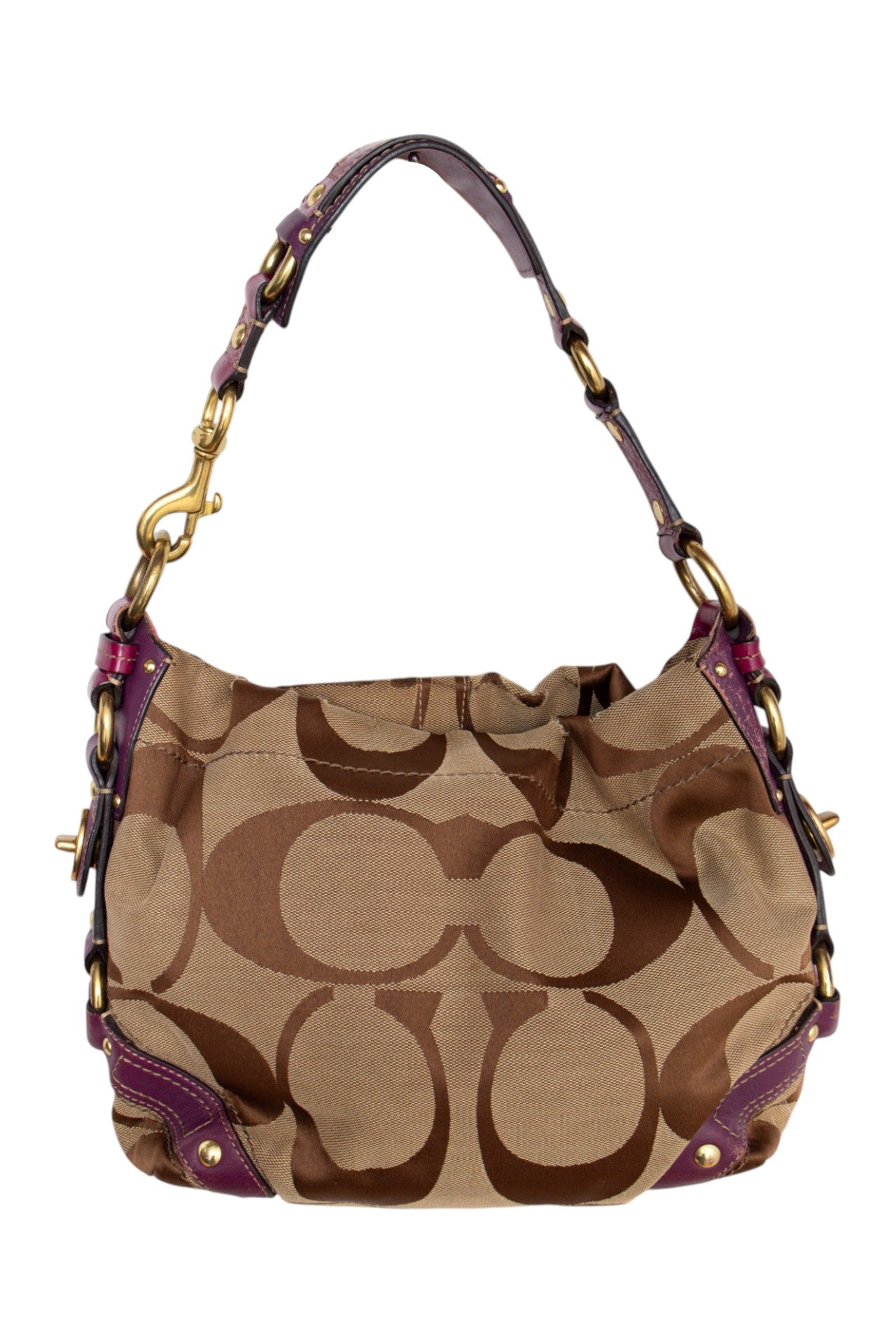 #192 Coach Shoulder Bag Brown | c. 198 | Size