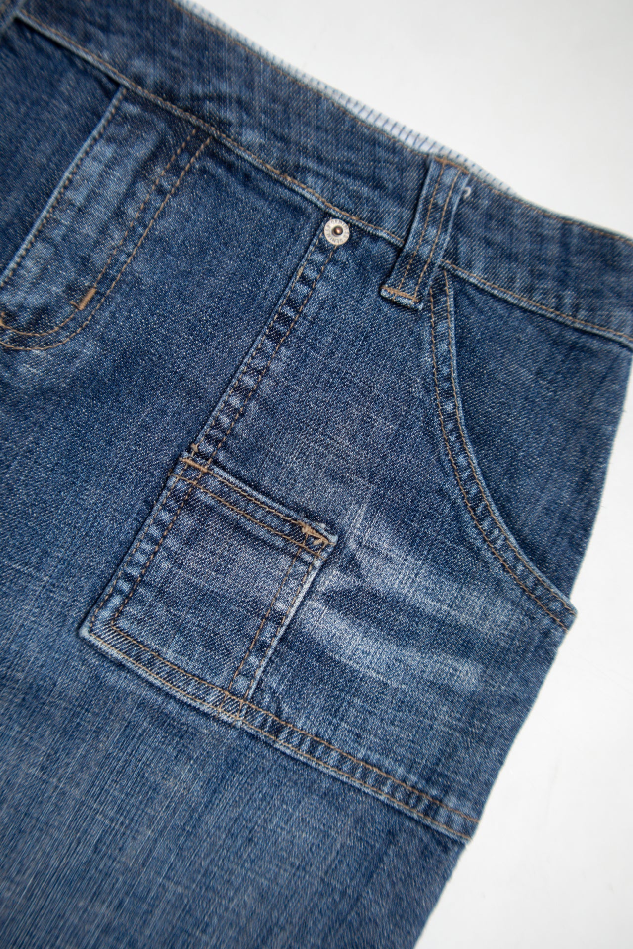 #137 Sb Denim Denim Mini Skirt Blue | c. 180 | Size 10