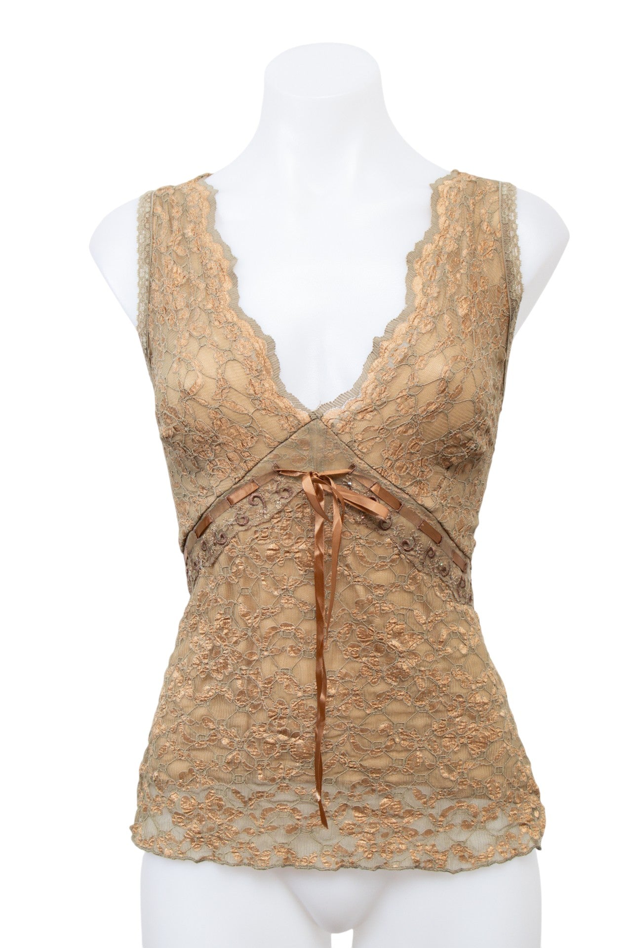 #055 Camisole Top Brown | c. 207 | Size 8