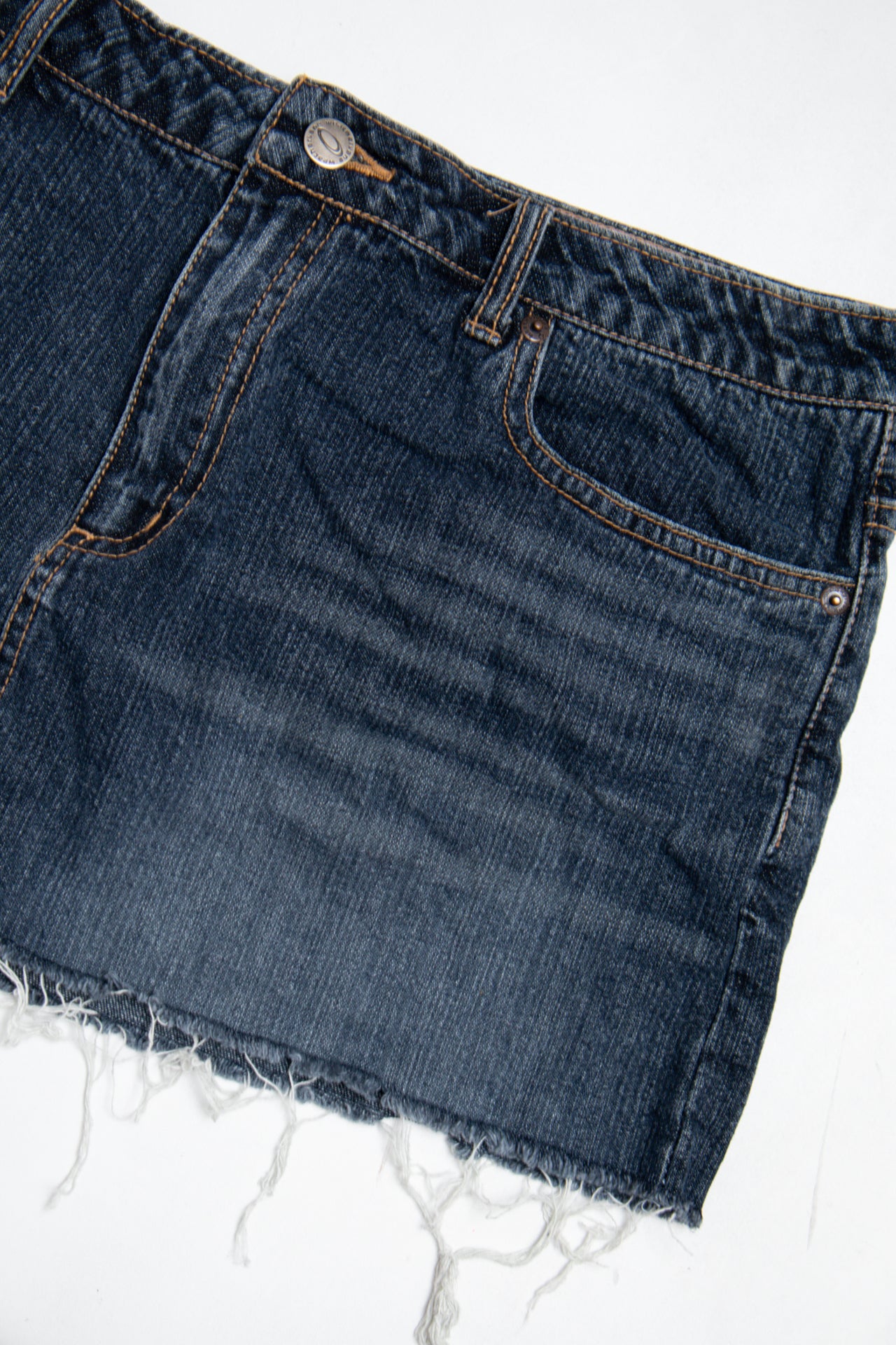 #181 Weather Vane Jeanswear Mini Skirt Blue | c. 199 | Size 12