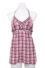 #186 Mudd Halter Pink | c. 212 | Size 12