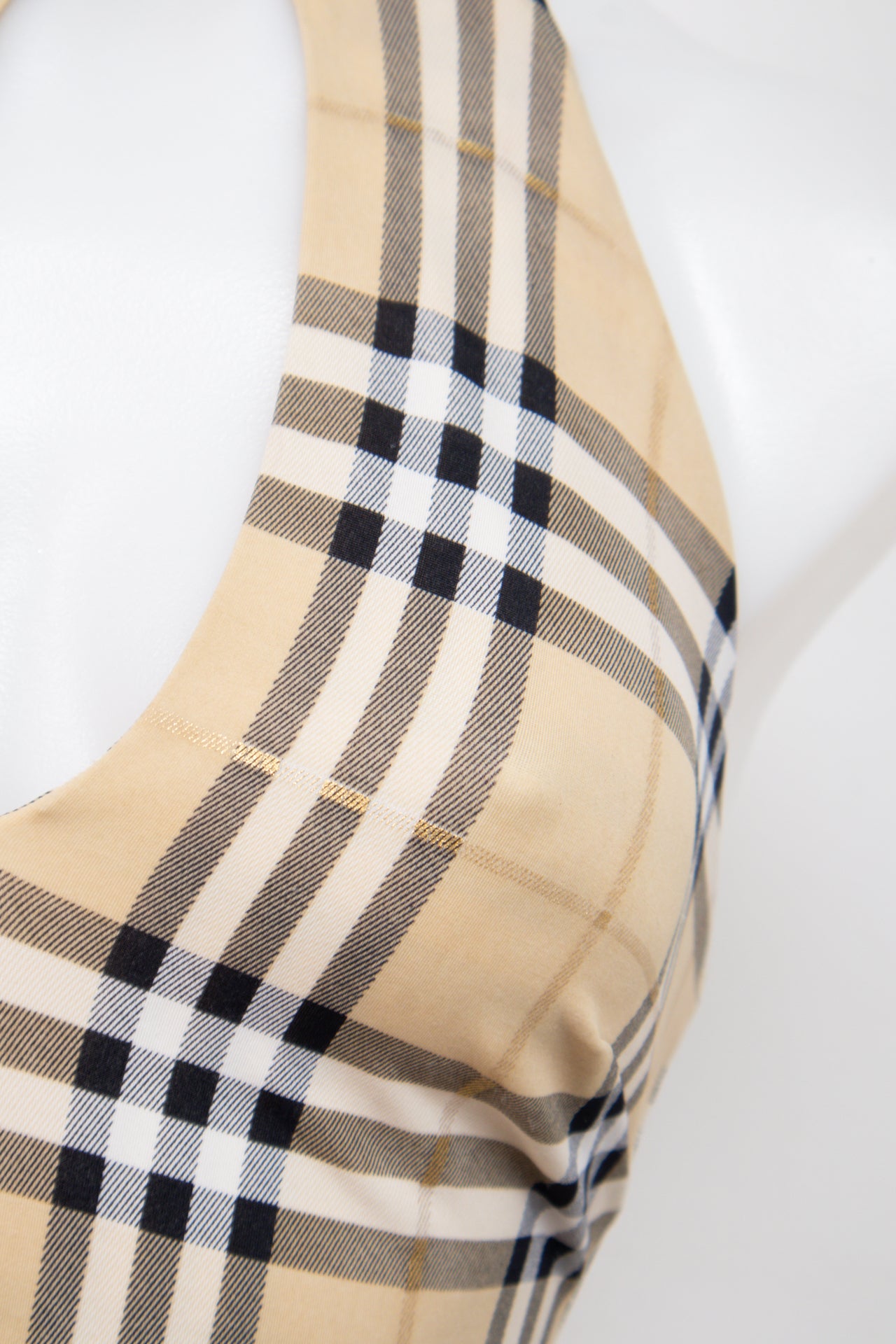 #098 Burberry London Halter Top Beige | c. 206 | Size 8