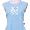 #081 Deadstock Top Girl T-shirt Blue | c. | Size 10/12