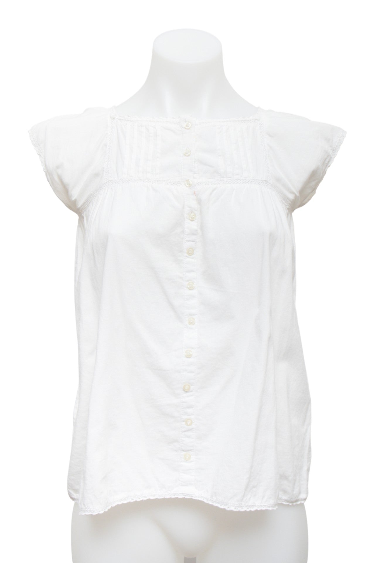 #80 Zy Tank Top White | c. 178 | Size 10