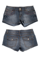 #151 Youngin Denim Shorts Blue | c. 202 | Size 8
