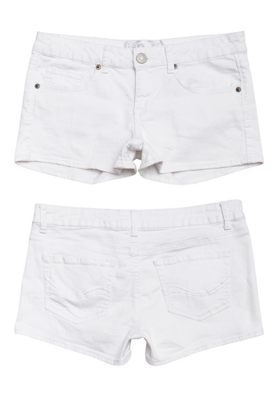 #129 S.o. Shorts White | c. 196 | Size 10/12