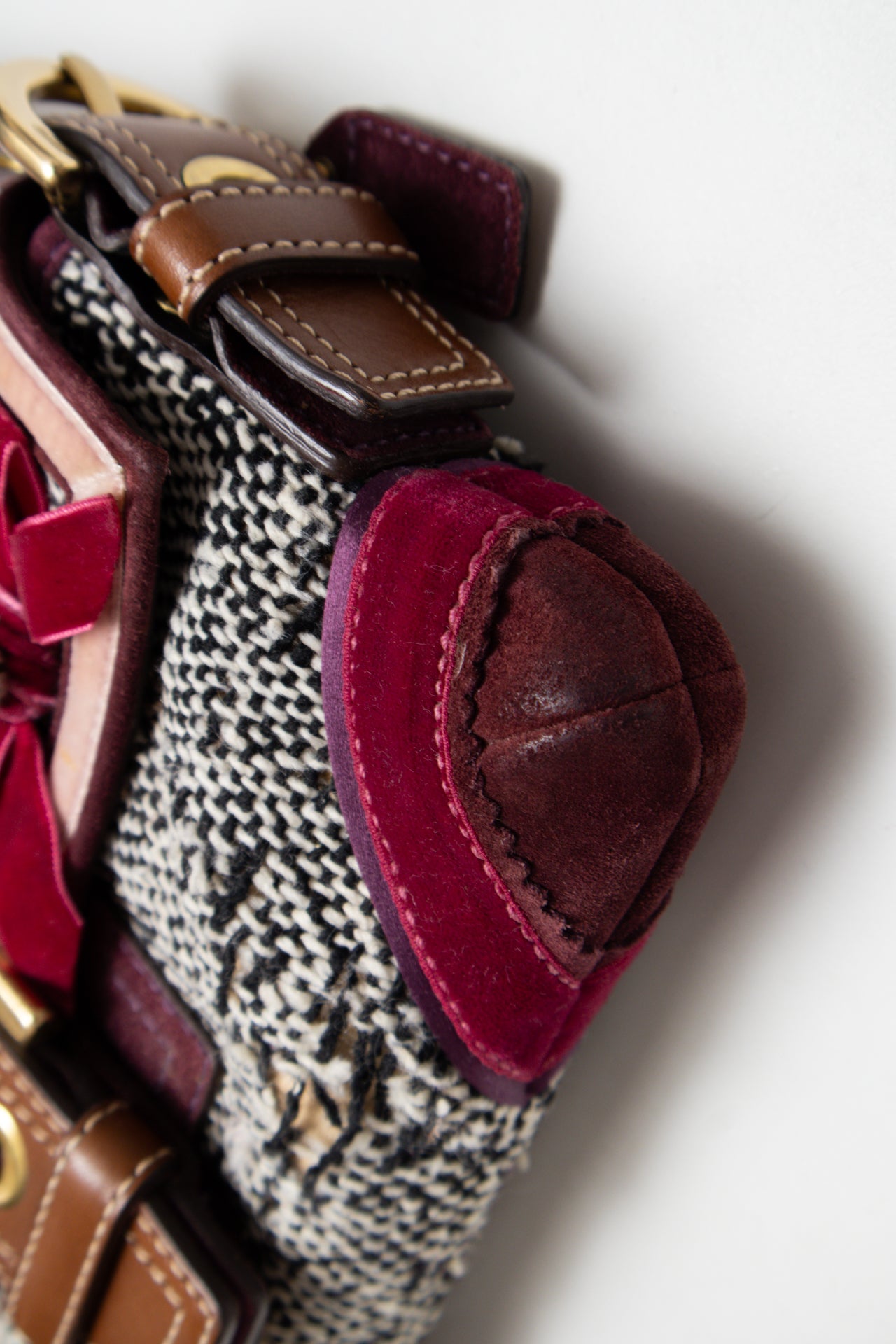 #163 Coach Shoulder Bag Brown | c. 187 | Size