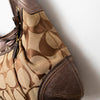 #178 Coach Shoulder Bag Brown | c. 206 | Size