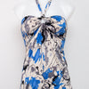 #106 Wet Seal Halter Top Blue | c. 206 | Size 8