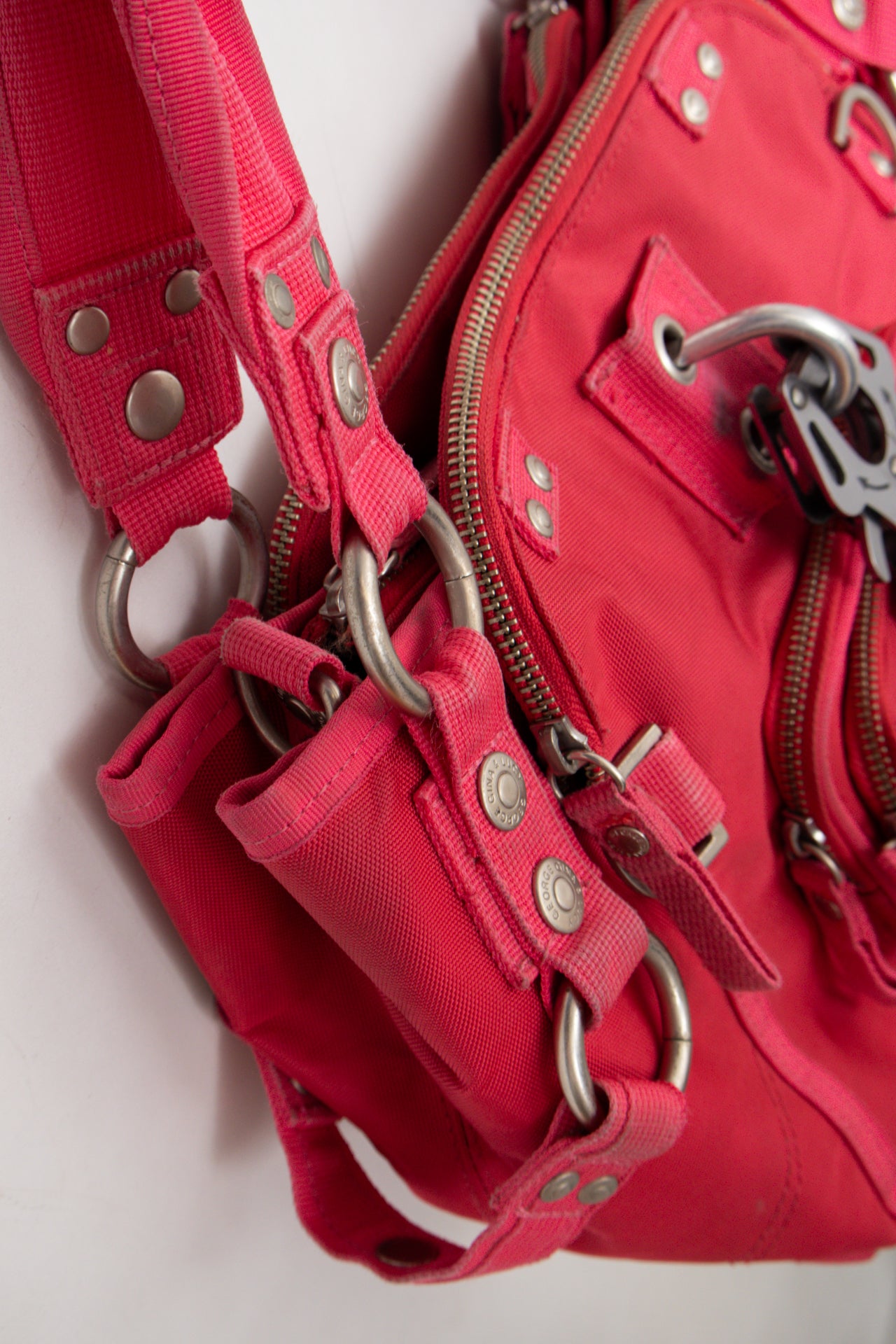 #166 George Gina & Lucy Shoulder Bag Pink | c. 183 | Size