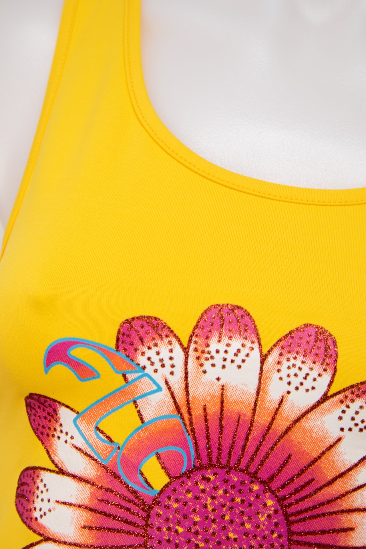 #072 South Beach Tank Top Yellow | c. 199 | Size 8