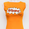 #87 Cállate La Boca Tank Top Orange | c. 193 | Size 10