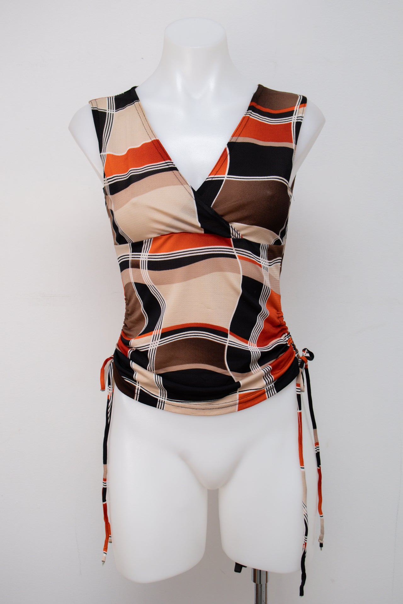 #049 A. Byer Tank Top Orange | c. 199 | Size 8