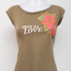 #161 Bsk T-shirt Brown | c. 206 | Size 8