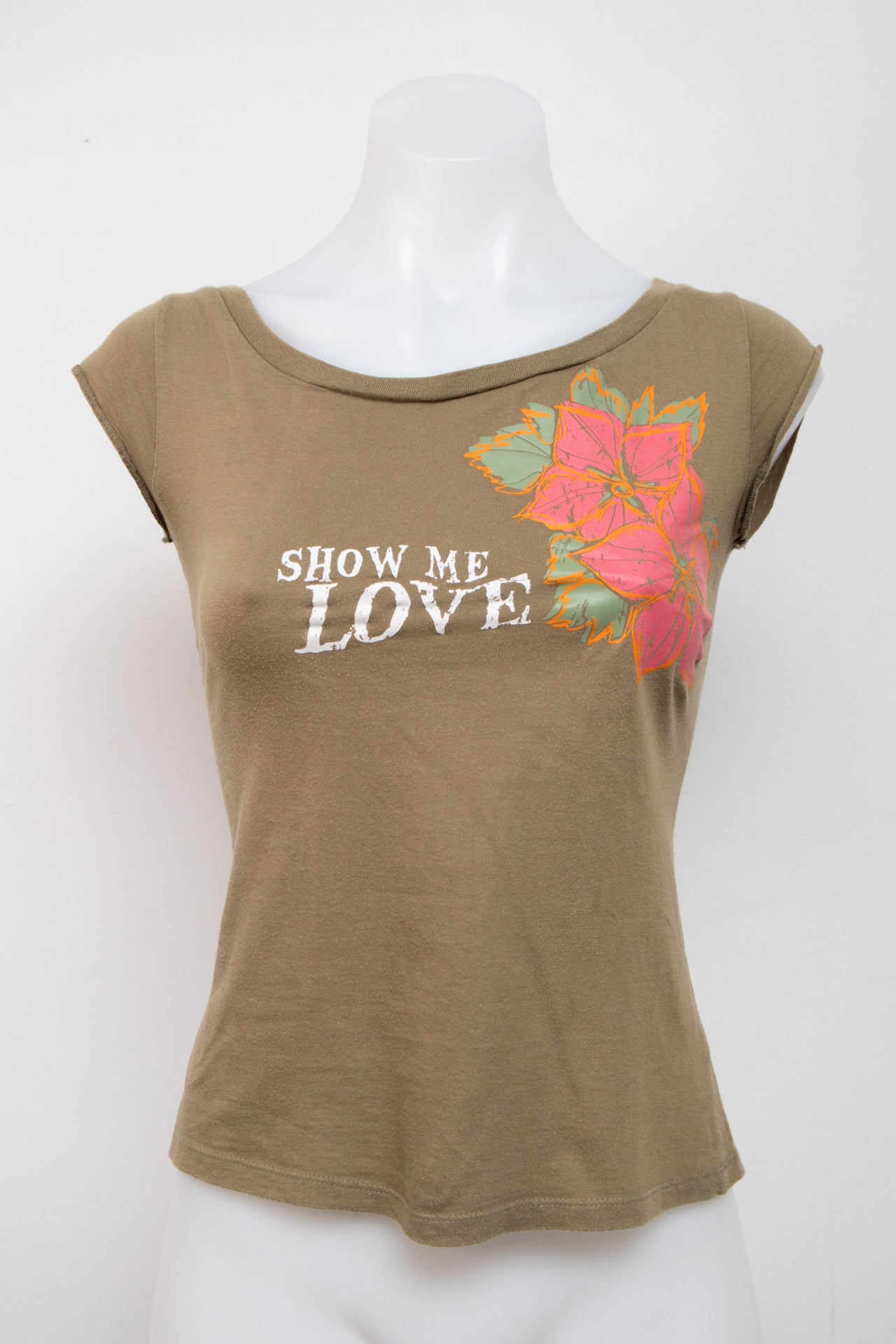 #161 Bsk T-shirt Brown | c. 206 | Size 8