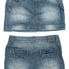 #073 Billabong Mini Skirt Blue | c. 204 | Size 8