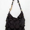 #194 Coach Shoulder Bag Black | c. 195 | Size