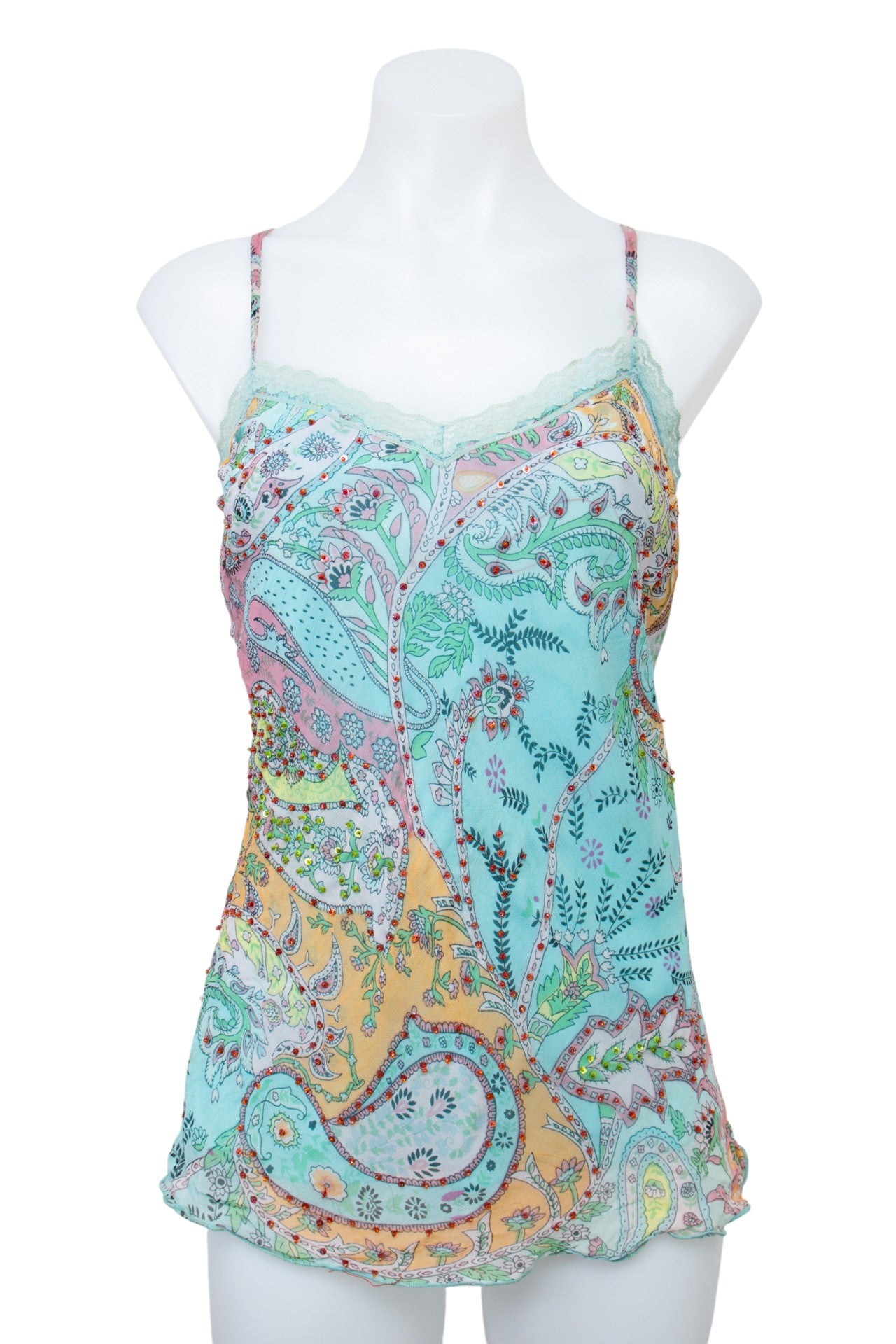 #034 Millenium Cami Top Blue | c. 200 | Size 12