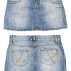 #076 Dolihouse Mini Skirt Blue | c. 204 | Size 8