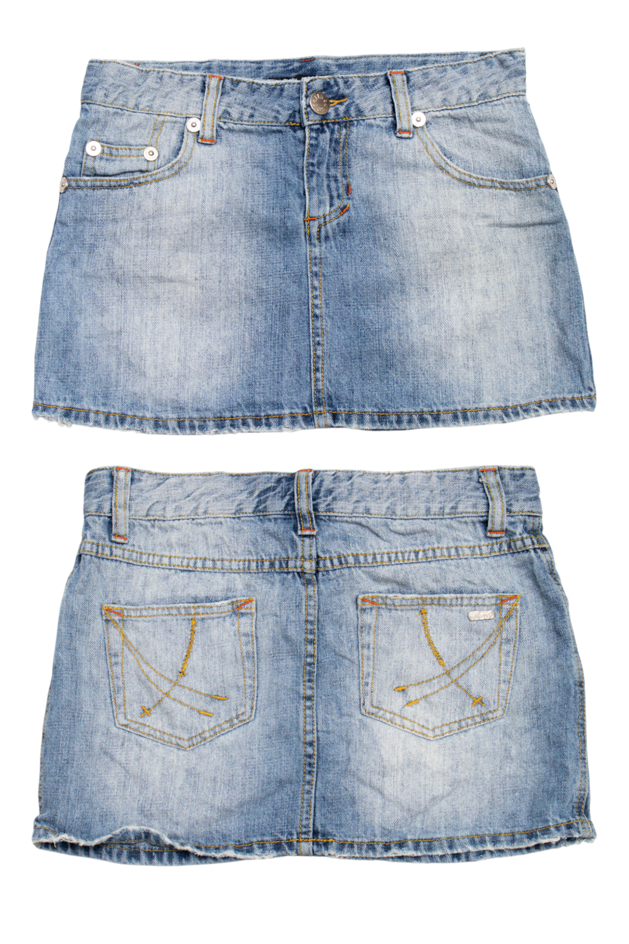 #076 Dolihouse Mini Skirt Blue | c. 204 | Size 8