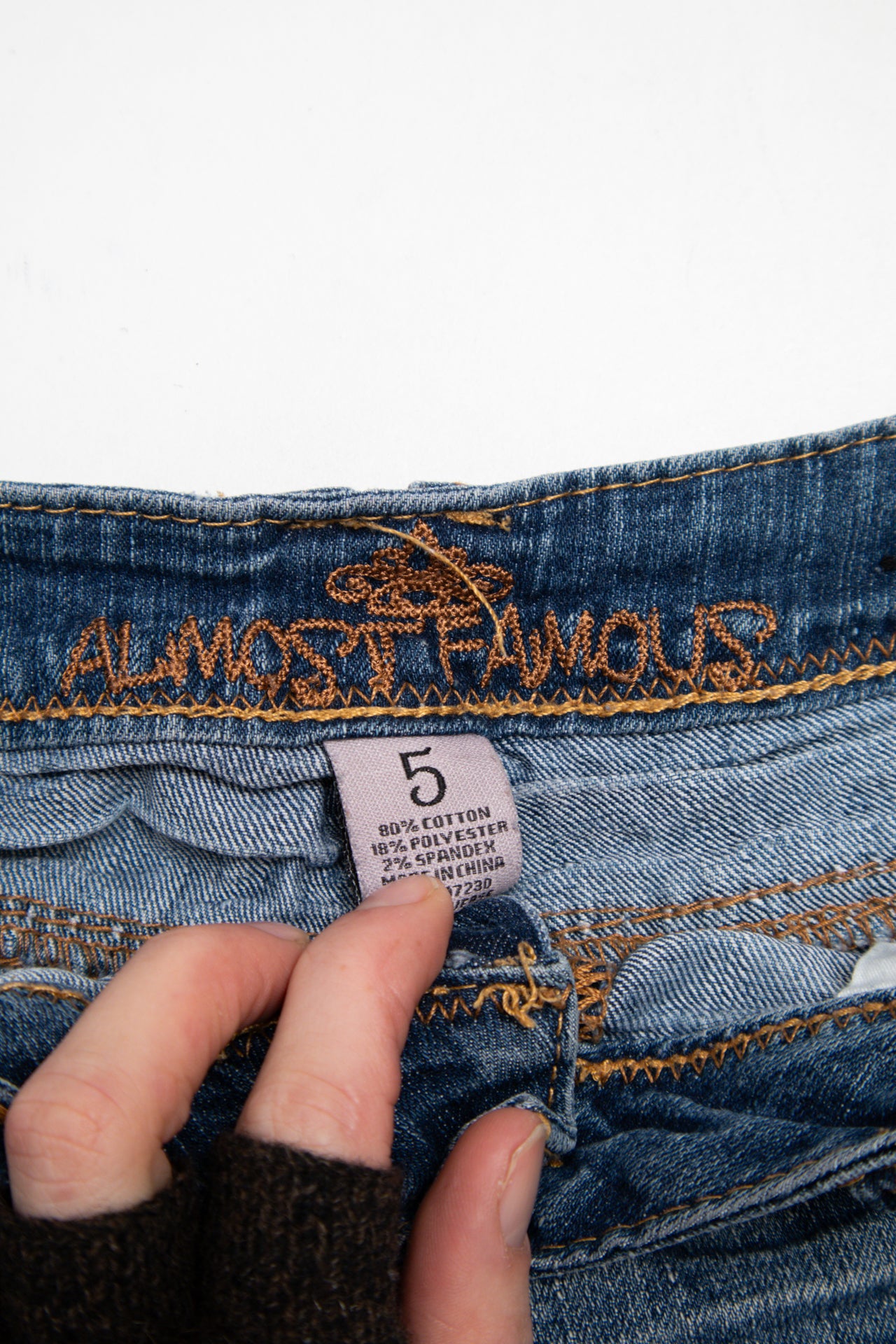 #107 Almost Famous Shorts Blue | c. 204 | Size 8