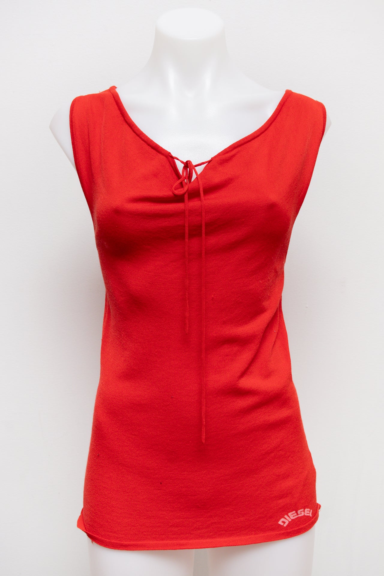 #140 Diesel Tank Top Red | c. 185 | Size 10/12