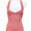 #44 Halter Top Red | c. 196 | Size 8/10