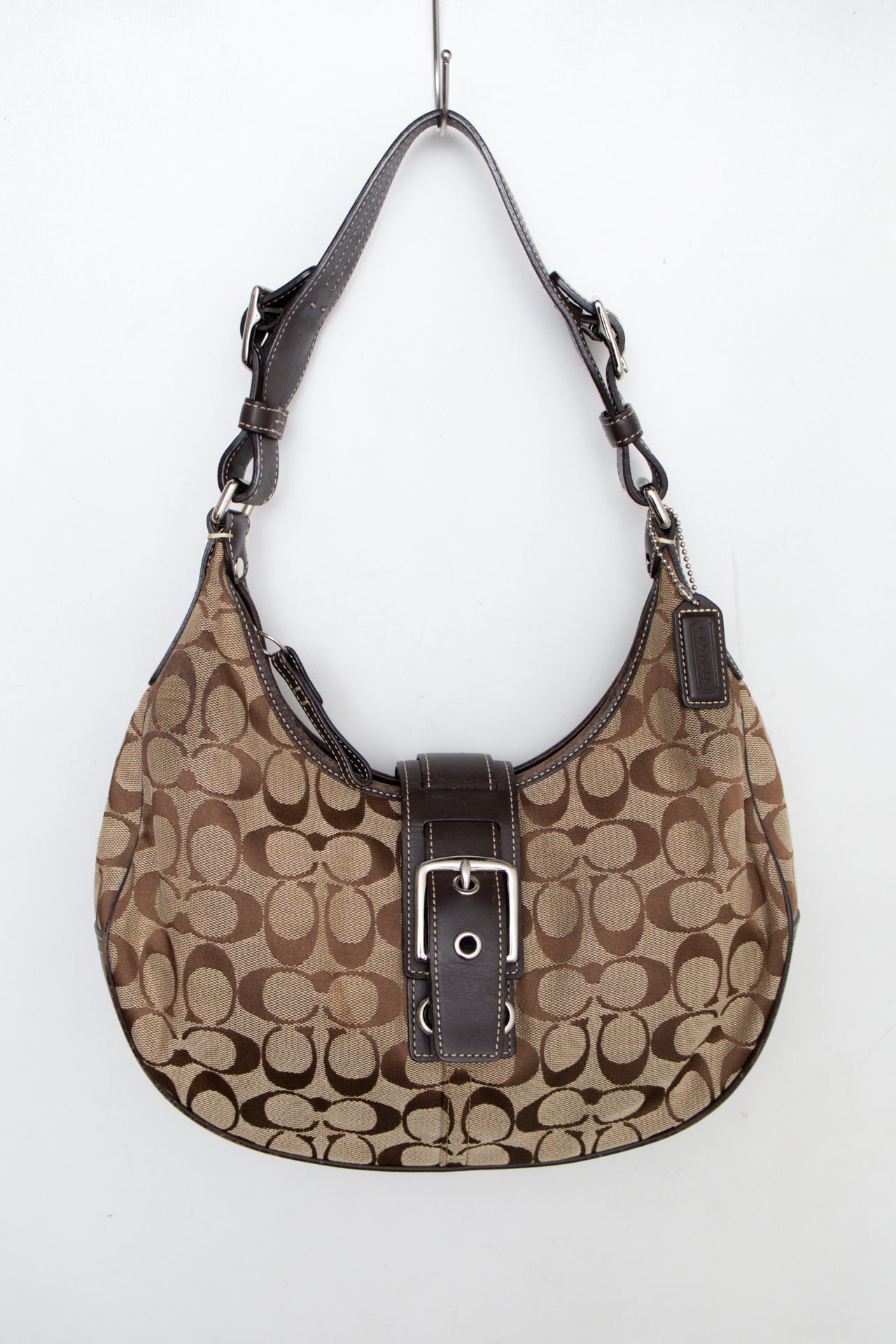 #188 Coach Shoulder Bag Brown | c. 202 | Size