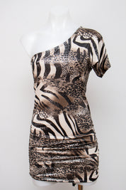 #048 Misope Dress Brown | c. 212 | Size 8