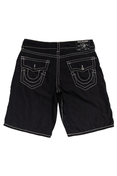 #60 True Religion Shorts Black | c. 186 | Size 12