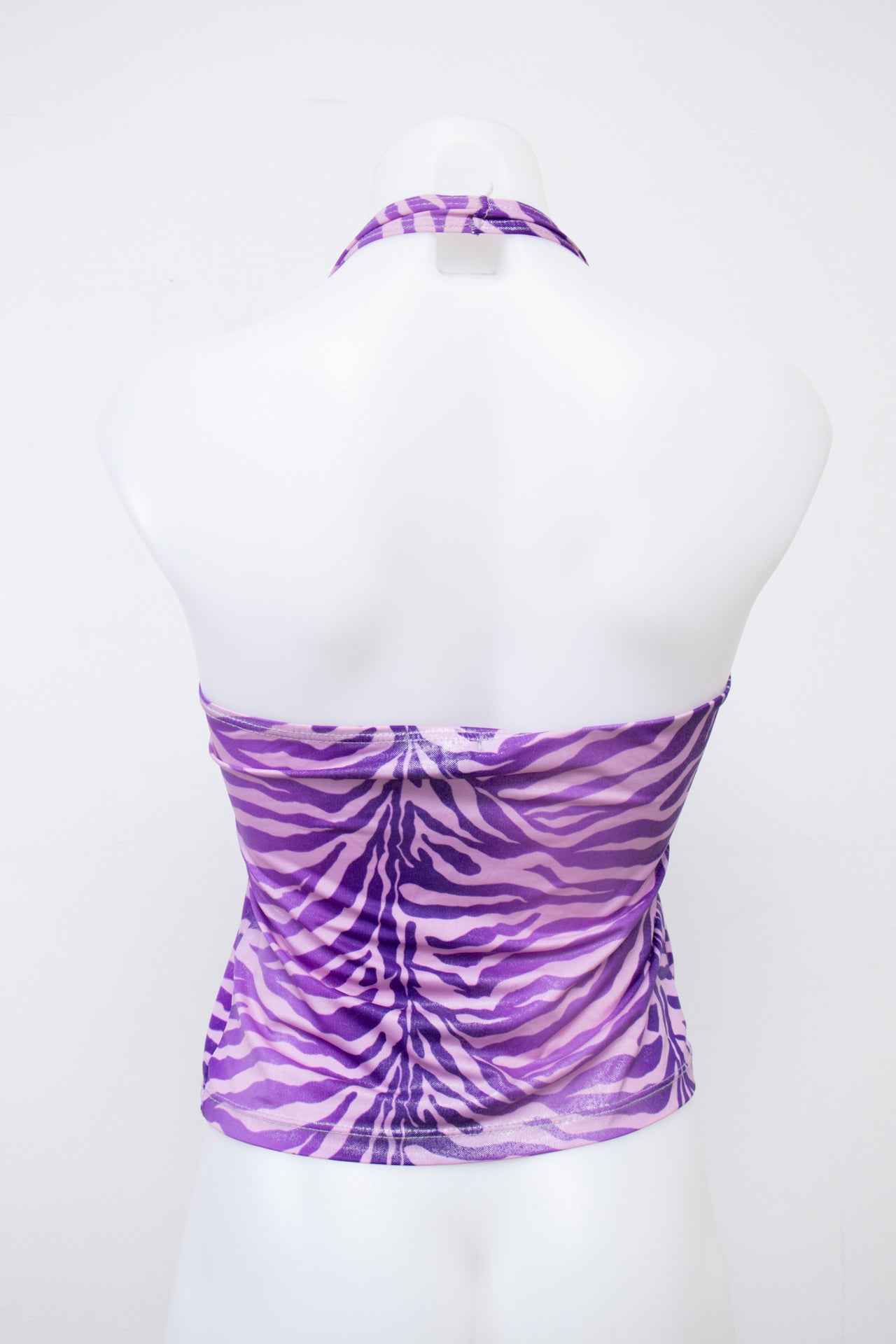 #069 Bershka Halter Top Purple | c. 207 | Size 8