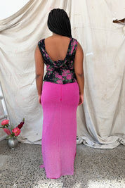 #134 Long Skirt Pink | c. 213 | Size 8