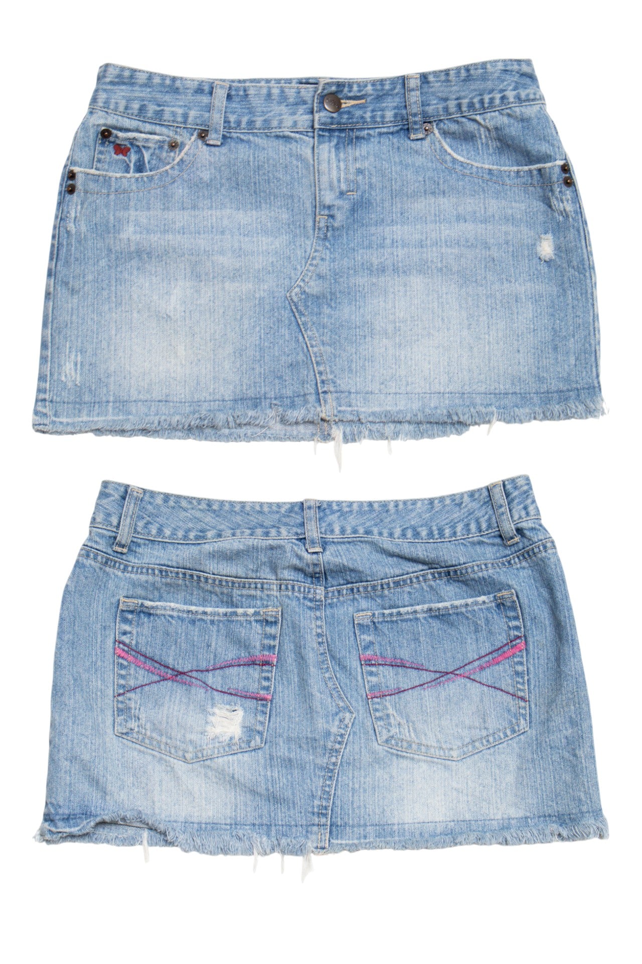 #073 Aeropostale Skirt Blue | c. 203 | Size 8