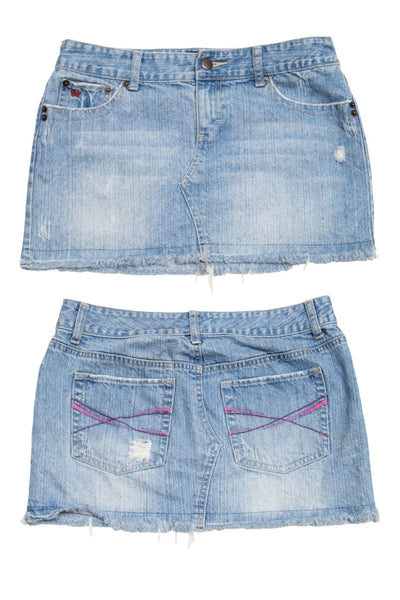 #073 Aeropostale Skirt Blue | c. 203 | Size 8