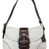 #178 Coach Shoulder Bag White | c. 202 | Size