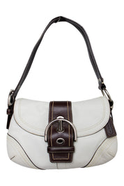 #178 Coach Shoulder Bag White | c. 202 | Size
