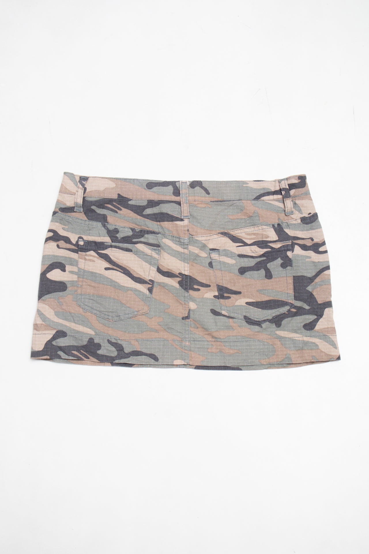 #069 Mossimo Mini Skirt Beige | c. 204 | Size 8