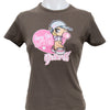 #86 Spirit T-shirt Brown | c. 196 | Size 12