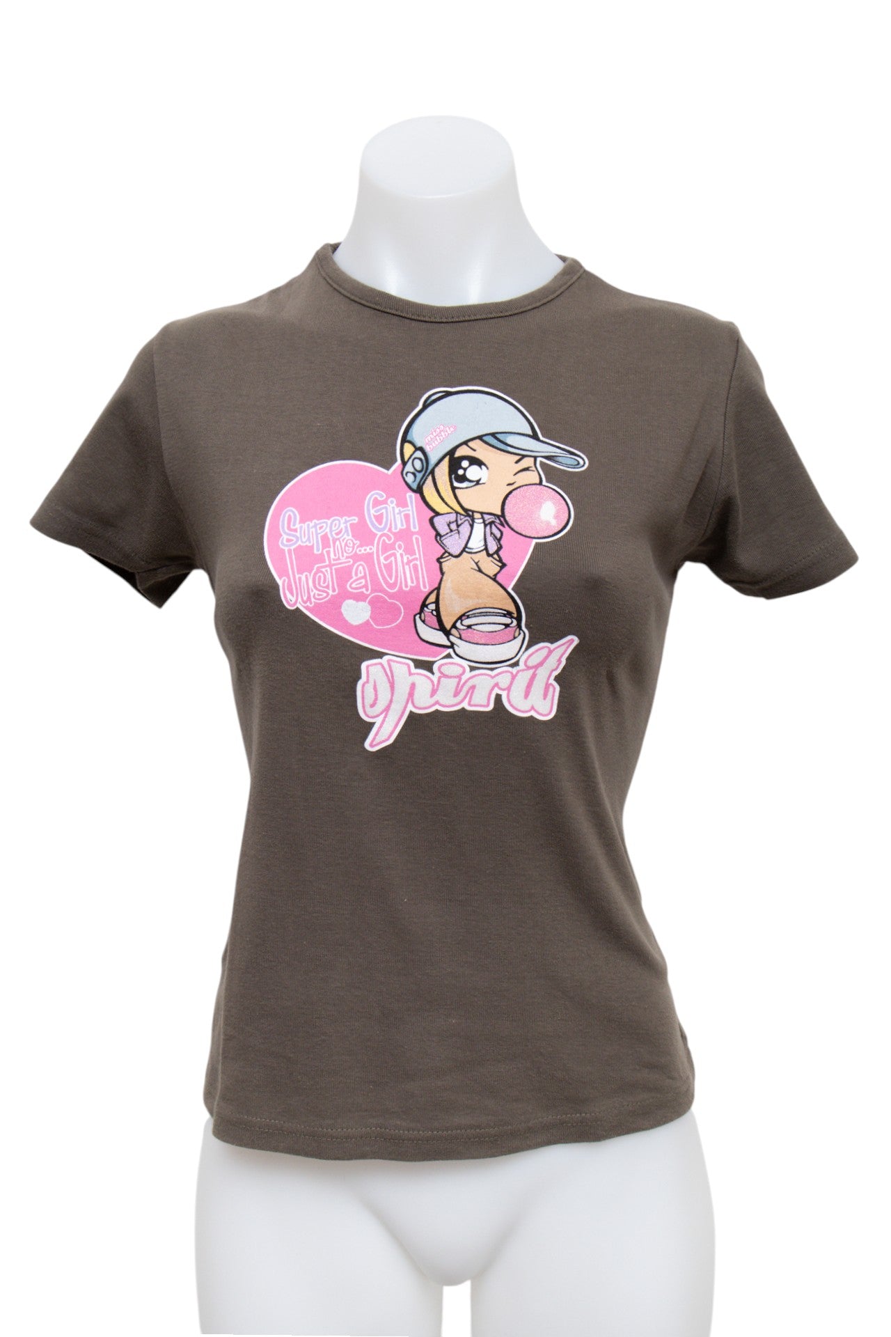 #86 Spirit T-shirt Brown | c. 196 | Size 12