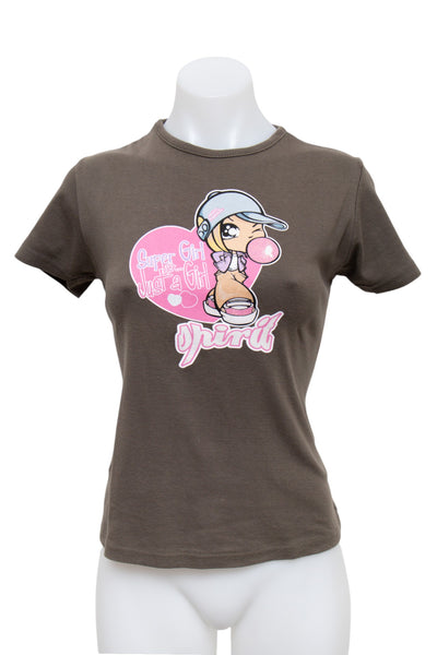 #86 Spirit T-shirt Brown | c. 196 | Size 12