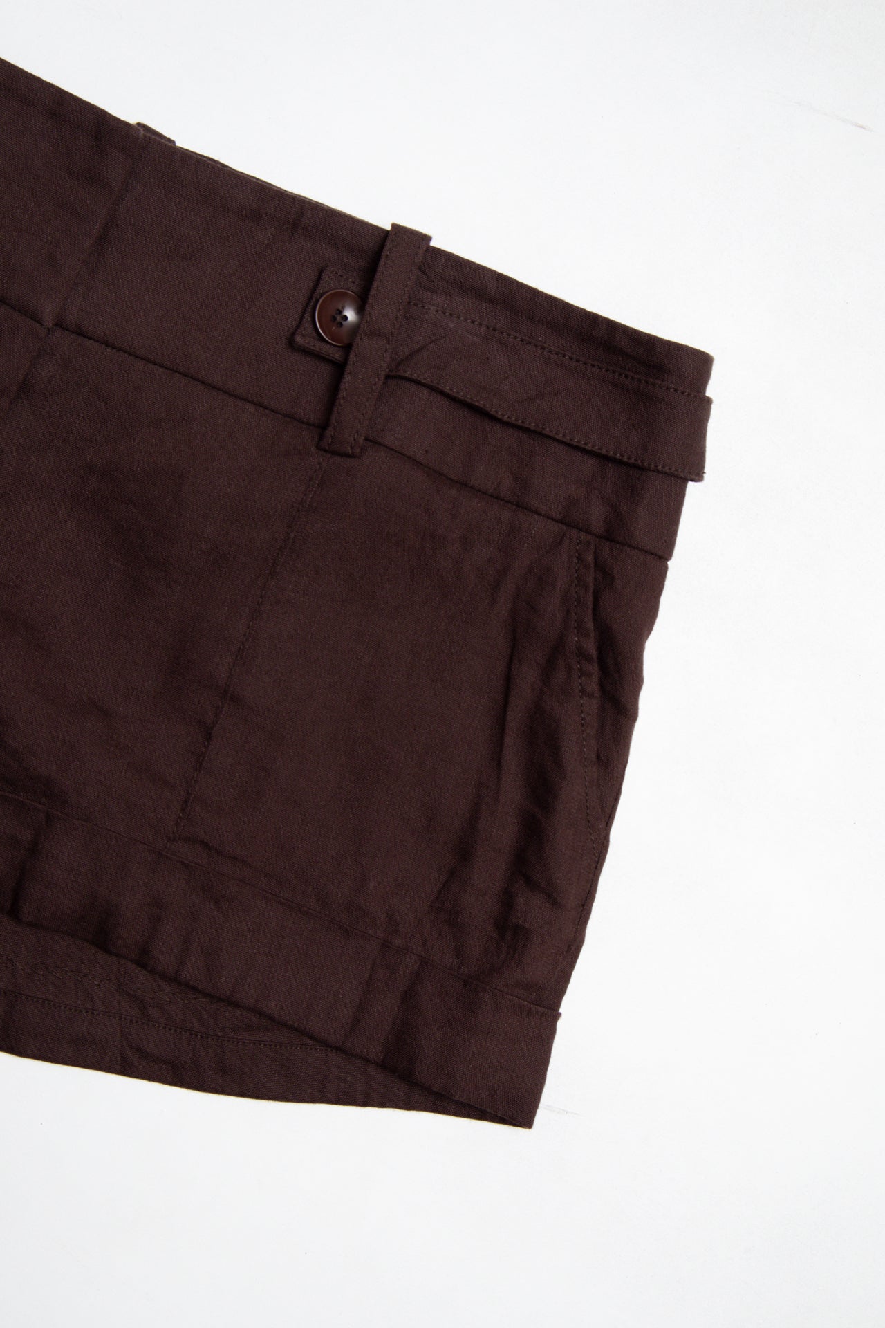 #168 Bebe Shorts Brown | c. 200 | Size 14