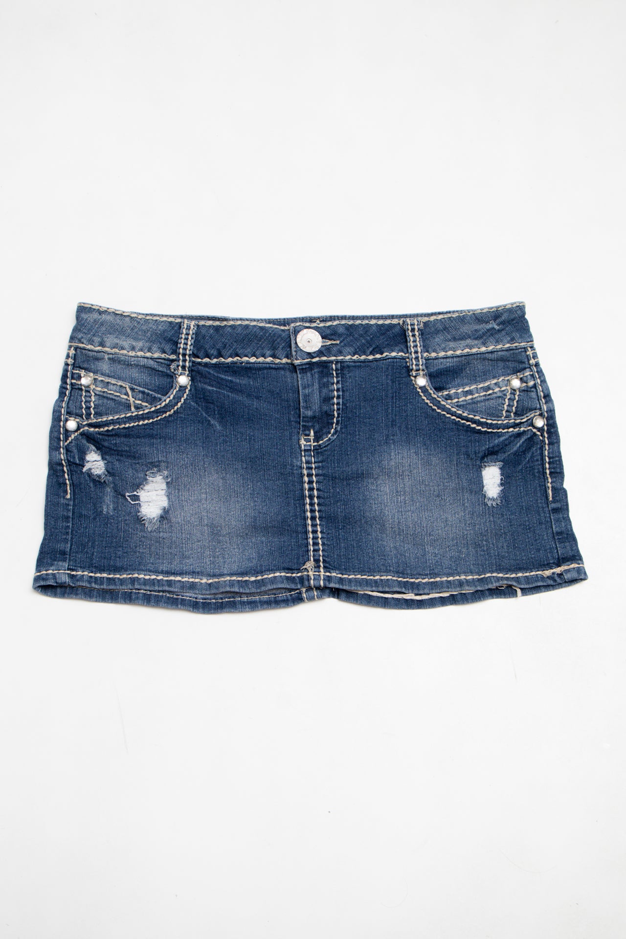 #090 Almost Famous Skirt Blue | c. 203 | Size 14