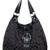#195 Coach Shoulder Bag Black | c. 202 | Size