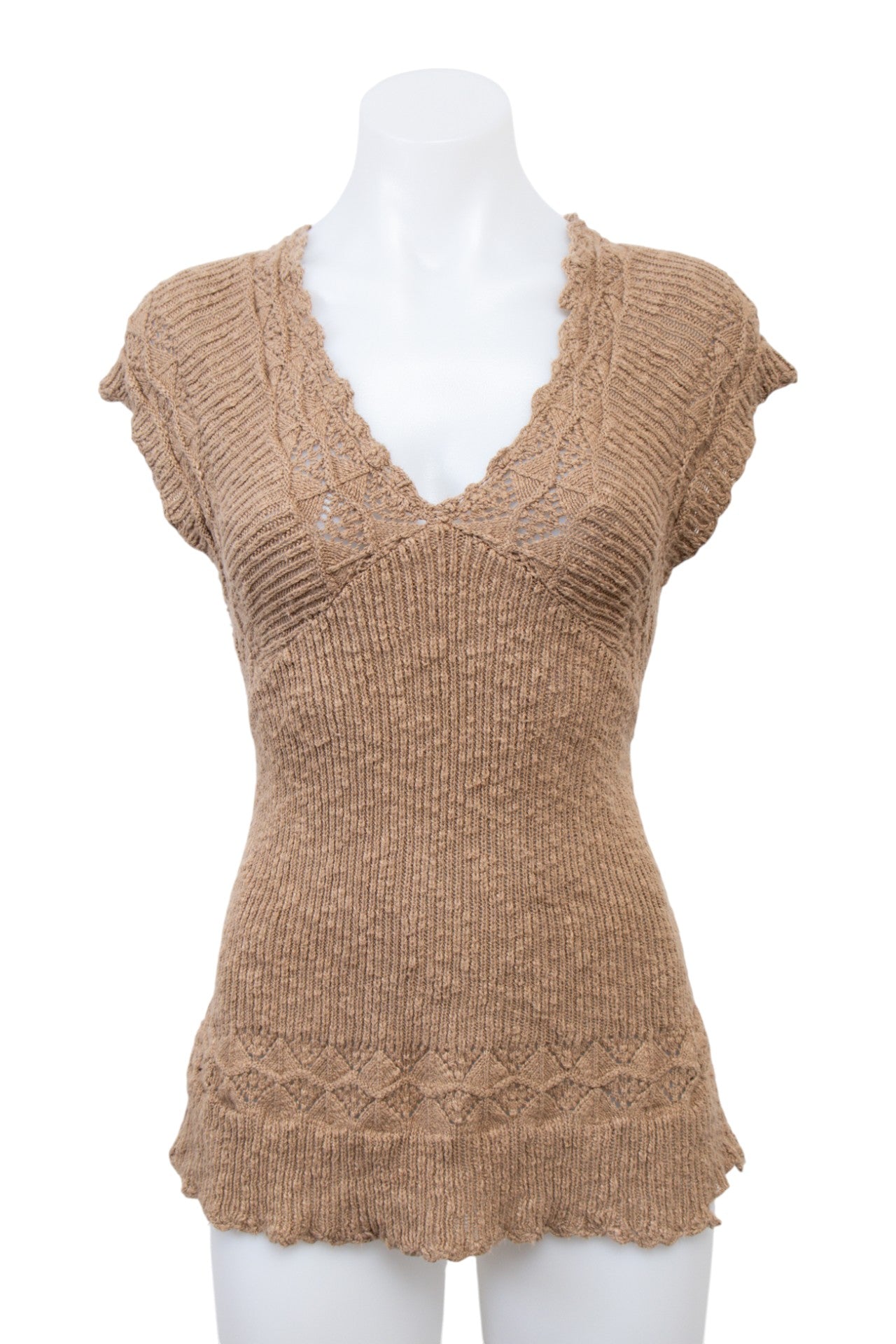 #095 Axcess A Liz Claiborne Company Camisole Top Brown | c. 207 | Size 10